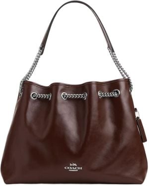 COACH Evelyn Handbag - Brown