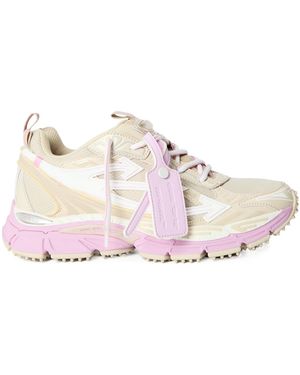 Off-White c/o Virgil Abloh Be Right Back Retro Inspired Comfort Trainers - Pink
