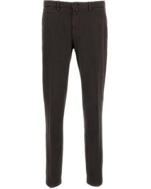 Briglia 1949 Casual Trousers With Belt Loops - Black