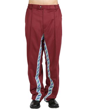 ASICS X KIKO KOSTADINOV NOVALIS Stripe Printed Casual Pants - Red