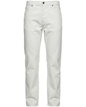 Gucci Logo Patch Jeans - Grey