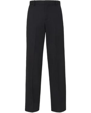 Fendi Grain De Poudre Trousers - Blue