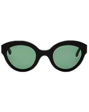 Ganni Cat-Eye Sunglasses - Green