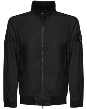 Stone Island Long Sleeve Jacket - Black