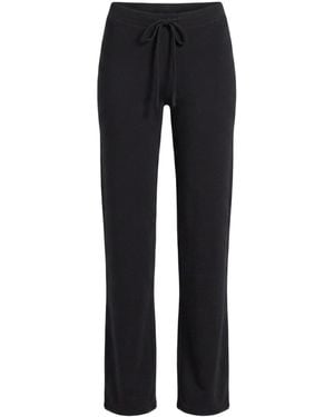 Skims Lace-Up Casual Trousers - Black
