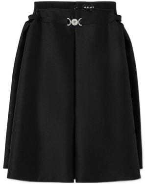 Versace A-Line Bustier Mini Dress - Black