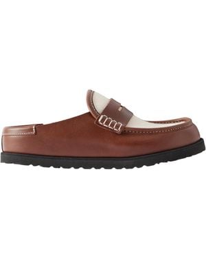 Birkenstock Simple Loafers - Brown
