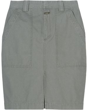 Closed Cotton Midi Skirt - Grey