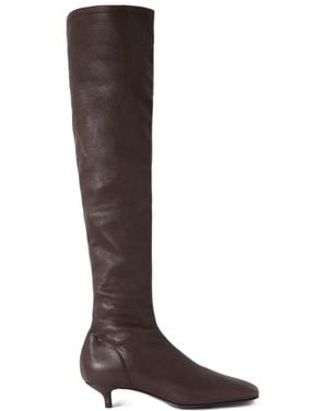 TOTEME Nappa Knee-High Boots - Brown