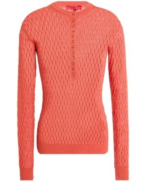 MAX&Co. Button Neck Jumper - Pink