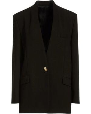 Isabel Marant Minimalist Single-Breasted Blazer - Black