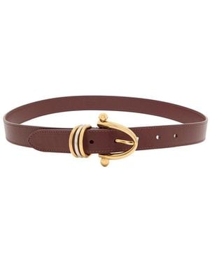 Chloé The Bracelet Leather Belt - White