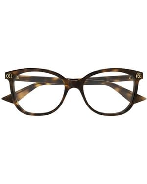 Gucci Eyewear Square Frame Glasses - White