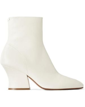 Jil Sander Lune Ankle Boots - White