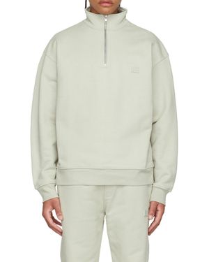 FRAME Zip Sweater - White