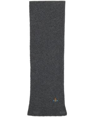 Vivienne Westwood Cashmere Scarf - Black