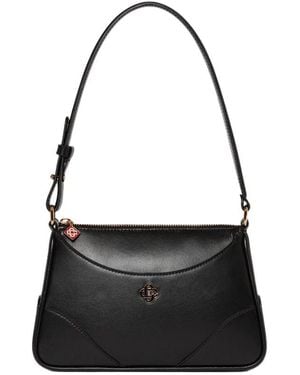 ショルダーバッグ・ポシェット Casablanca Jeanne B Shoulder Bag - Leather - Black CASABLANCA Jeanne B Shoulder Bag in Black | Lyst