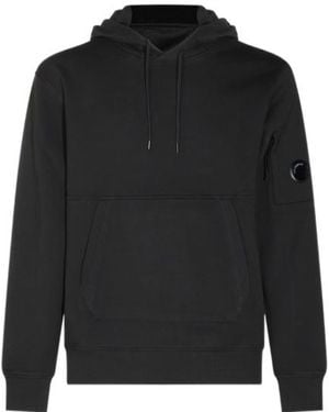 C.P. Company Long-Sleeve Hooded Sweatshirt - Black