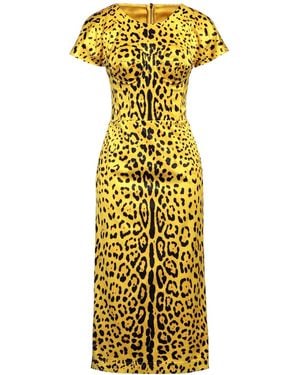 Dolce & Gabbana Midi Dress - Metallic