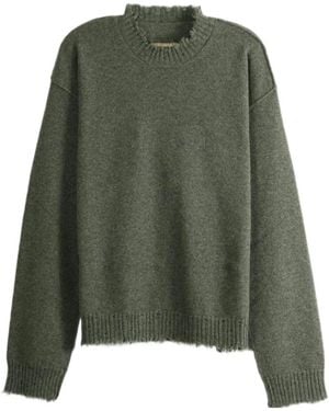 Uma Wang Long-Sleeved Sweater - Green