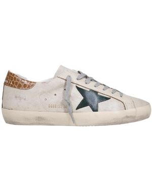 Golden Goose Superstar Low-Top Trainers - Grey