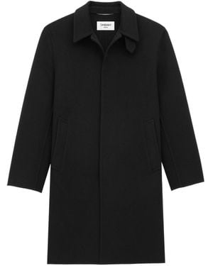 Saint Laurent Coat - Black