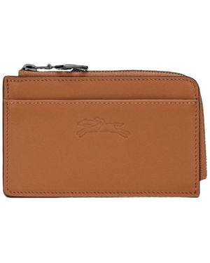 Longchamp Le Pliage Xtra Card Holder - Brown