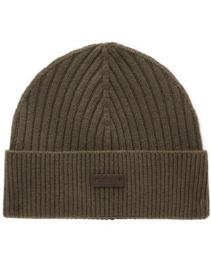 Herno Knit Hat - Brown
