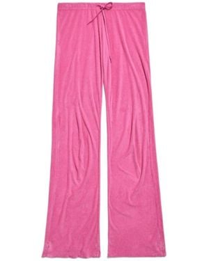 Balenciaga Drawstring Tracksuit Trousers - Pink