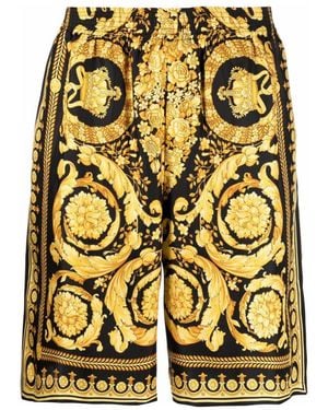 Versace Casual Shorts - Yellow