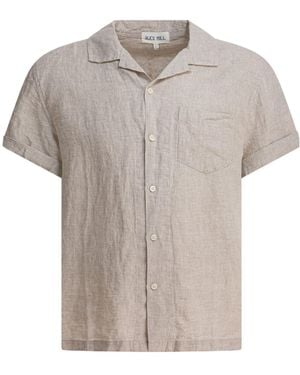 Alex Mill Camp Linen Shirt - Grey