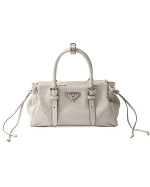 Prada Karin Small Leather Bag - Metallic