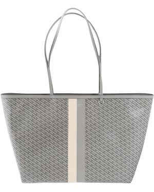 Tory Burch Double-Handle Handbag - Gray