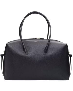 Yuzefi Brioche Weekender Shoulder Bag - Black