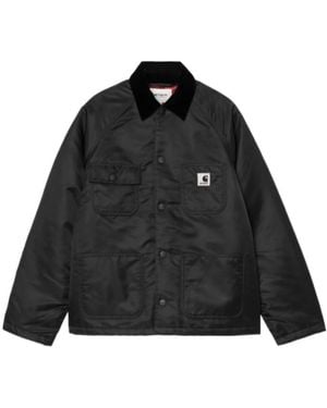 Carhartt W' Alumni Chore Coat - Black