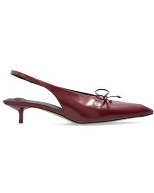 Jacquemus Slingback High-Heeled Sandals - Purple