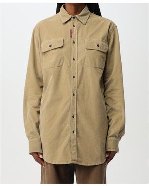 DSquared² Long Sleeve Shirt - Natural