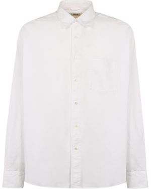 Aspesi Buttoned Sleeved Shirt - White