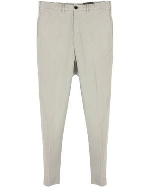 Incotex Zip-Fastening Trousers - Grey