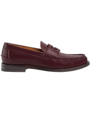 Gucci Interlocking G Loafers - Purple