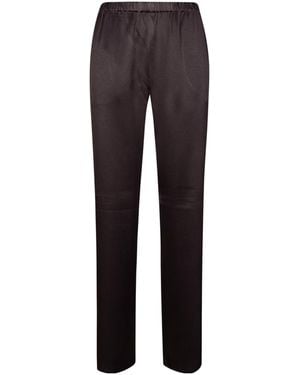 Antonelli Pleated Elastic Waist Casual Trousers - Multicolour