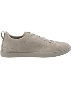Church's Round Toe Lace-Up Trainers - Grey