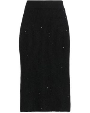 Brunello Cucinelli Fitted Pencil Skirt - Black