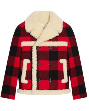 Celine Peacoat - Red