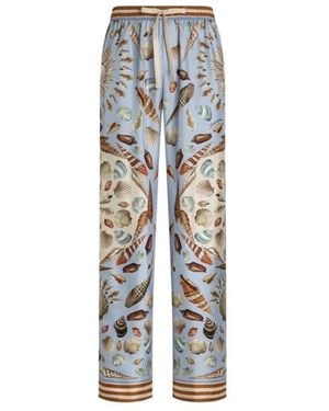 Dolce & Gabbana Shell-Print Pajama Pants - Multicolor