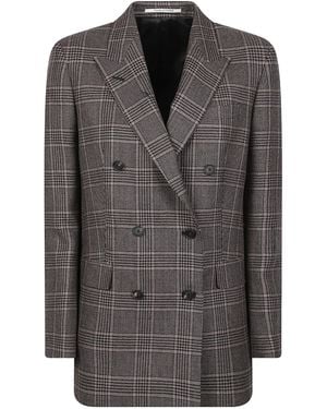 Tagliatore Long-Sleeve Blazer - Gray
