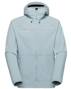 Mammut Hooded Raglan-Sleeve Jacket - Blue