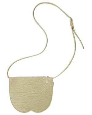 Burberry Mini Chess Clutch Bag - White