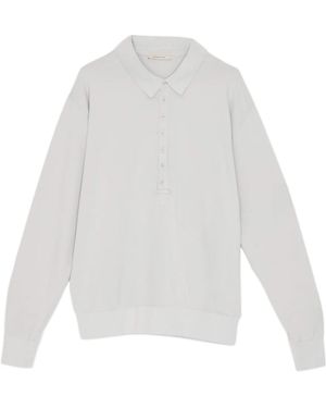 Paloma Wool Romi Longsleeve Polo Light - White