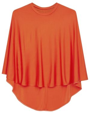 Stella McCartney Cropped Cape Top - Orange